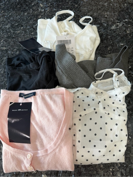Brandy Melville Tops - Brand New Authentic Brandy Melville Assorted 5 Pcs